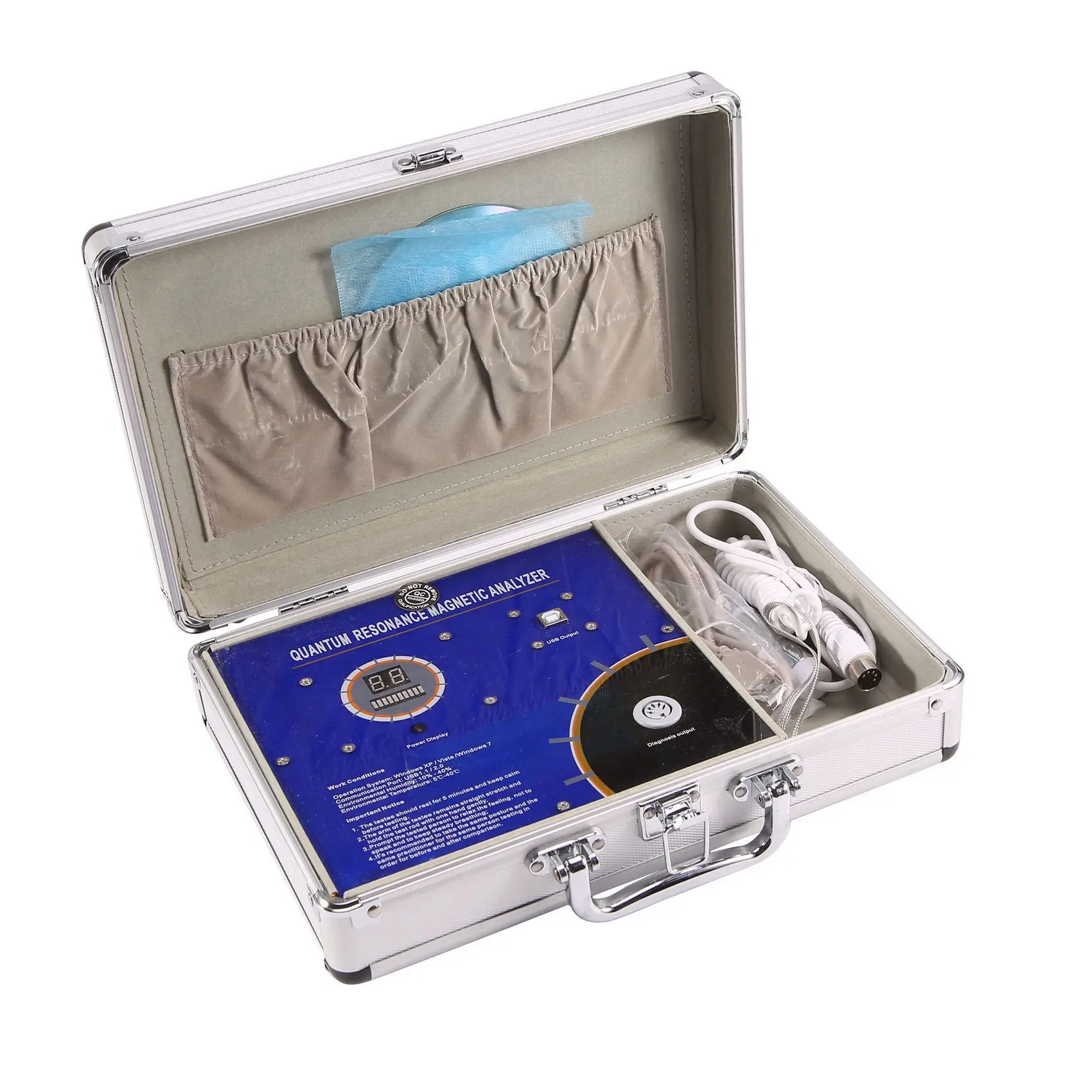 Quantum Magnetic Resonance Analyzer Healthcare Quantum Health Analyzer Machine Bioresonance Body Scanner Device
Quantum Magnetic Resonance Analyzer Healthcare Quantum Health Analyzer Machine Bioresonance Body Scanner Device