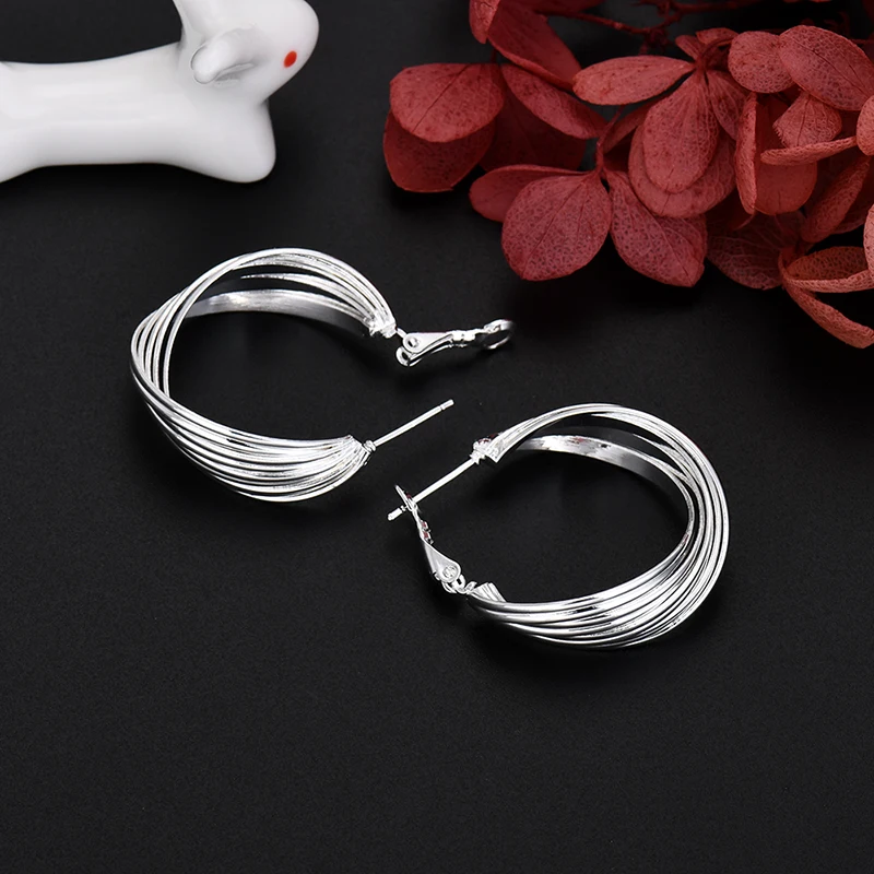wholesale Cute Fine 925 Stamped silver Earrings stud for Women fashion Wedding Jewelry Christmas Gift
wholesale Cute Fine 925 Stamped silver Earrings stud for Women fashion Wedding Jewelry Christmas Gift