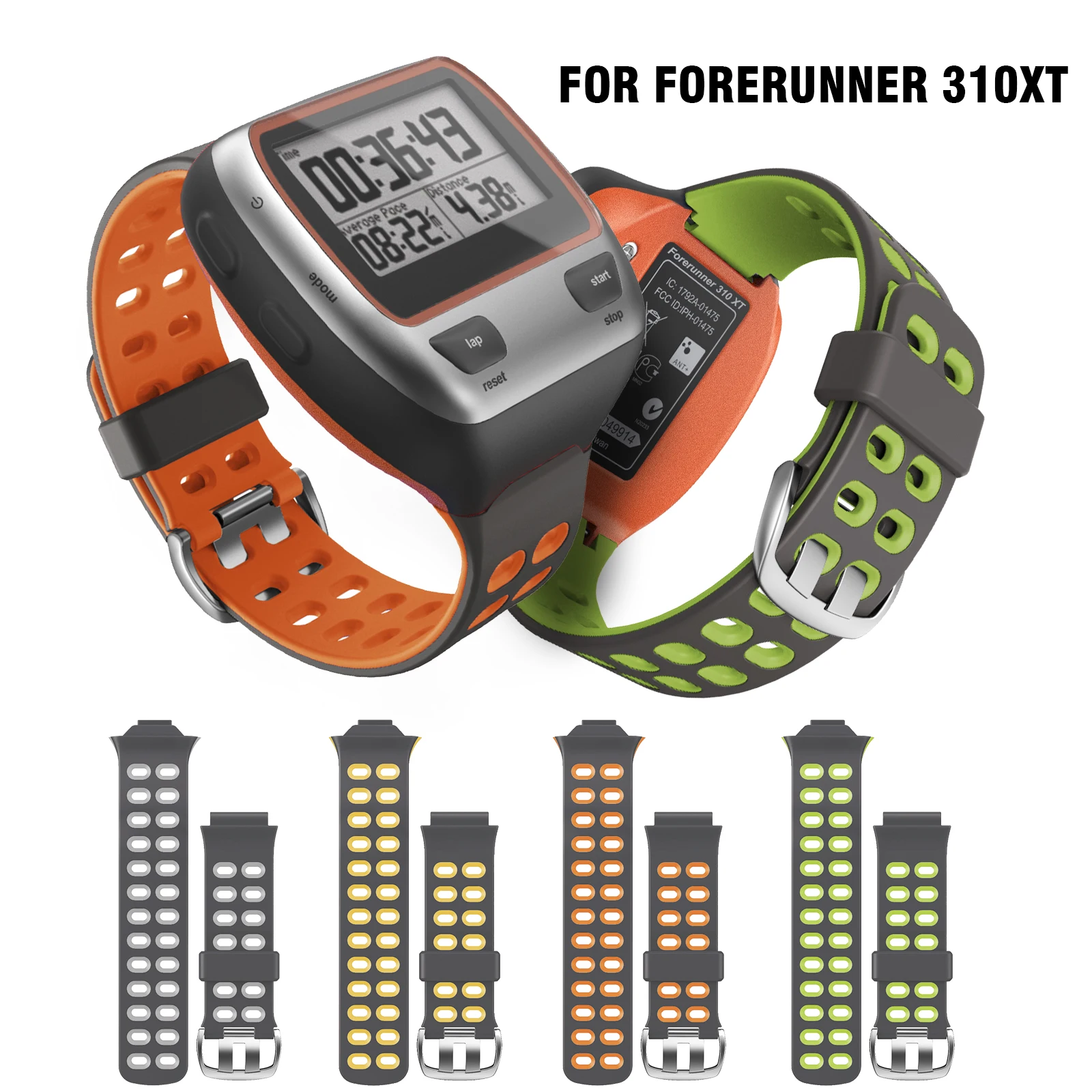 Ремешок для наручных часов Forerunner 310XT, цветной спортивный силиконовый сменный ремешок для наручных часов Forerunner 310XT 
Ремешок для наручных часов Forerunner 310XT, цветной спортивный силиконовый сменный ремешок для наручных часов Forerunner 310XT