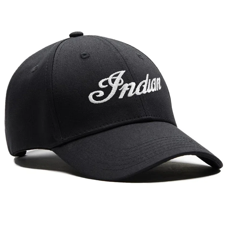 

Motorcycle Embroidery Hats Casual Baseball Caps Sunscreen Hat For Indian Scout FTR CHIEF SPRINGFIELD CHIEFTAIN ROADMASTER