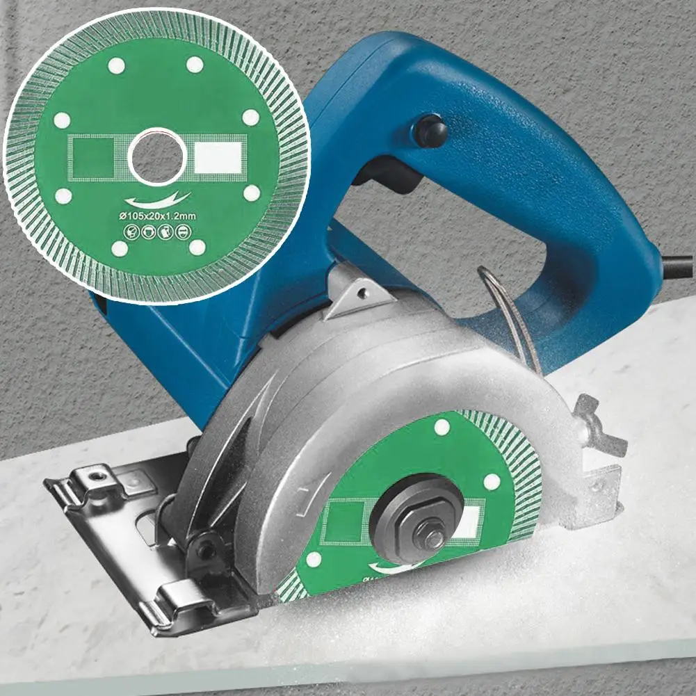 Universal Ultra-fine Corrugated Tile Cutting Discs Diamond Diameter Cutting Wet Cutting Master 105mm Saw Dry Disc M9Q7
Universal Ultra-fine Corrugated Tile Cutting Discs Diamond Diameter Cutting Wet Cutting Master 105mm Saw Dry Disc M9Q7