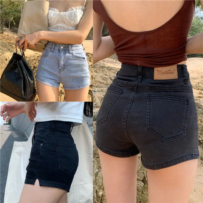 High Waist Clothing Korean Vintage Hot Summer Wide Leg Fashion Short Pants Women's Elastic Sexy Casual Jean Denim Shorts Female
High Waist Clothing Korean Vintage Hot Summer Wide Leg Fashion Short Pants Women's Elastic Sexy Casual Jean Denim Shorts Female