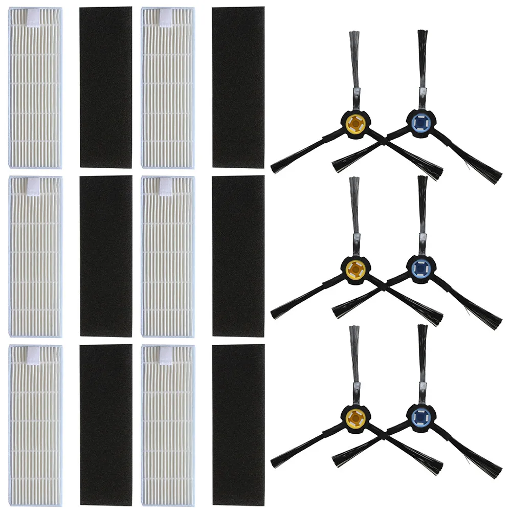 6 Pcs Filters & Side Brushes For Silvercrest SSRA 1 Vacuum Cleaner Household Vacuum Cleaner Replace Attachment
6 Pcs Filters & Side Brushes For Silvercrest SSRA 1 Vacuum Cleaner Household Vacuum Cleaner Replace Attachment