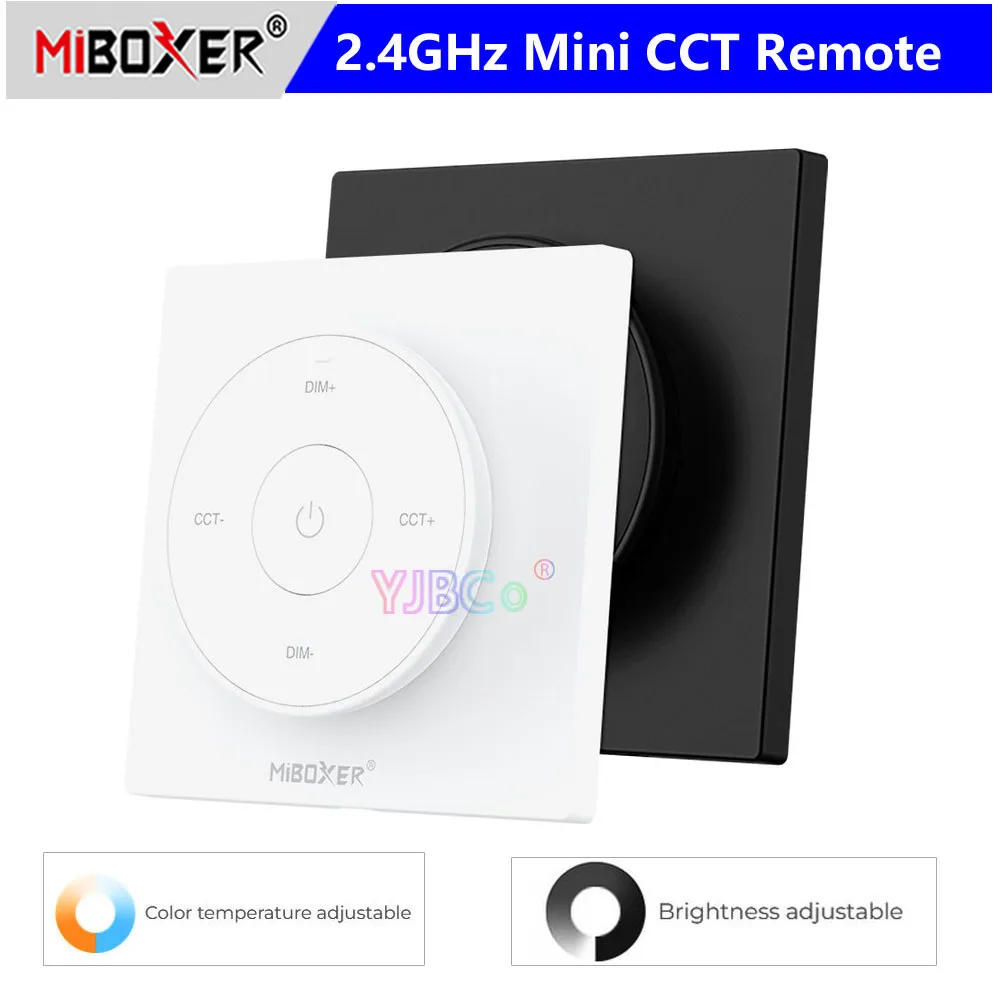 Пульт дистанционного управления MiBoxer 2,4G RF Mini CCT, контроллер температуры и яркости цвета K2, диммер для светодиодных ламп серии Mi-светильник 2,4G
Пульт дистанционного управления MiBoxer 2,4G RF Mini CCT, контроллер температуры и яркости цвета K2, диммер для светодиодных ламп серии Mi-светильник 2,4G