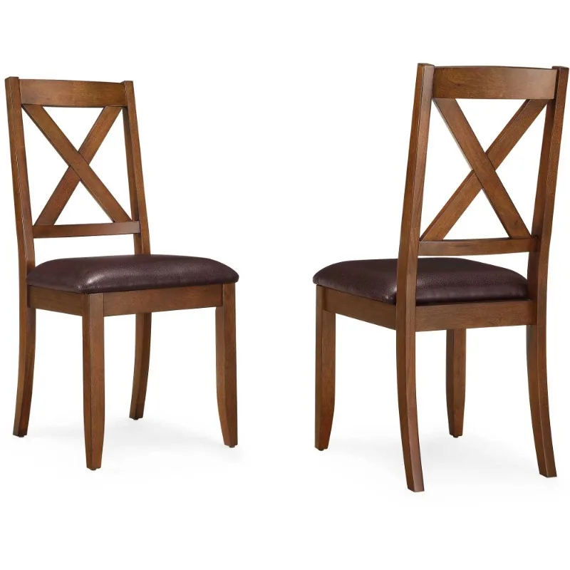 

Better Homes & Gardens Maddox Crossing Dining Chair, Set of 2, Brown