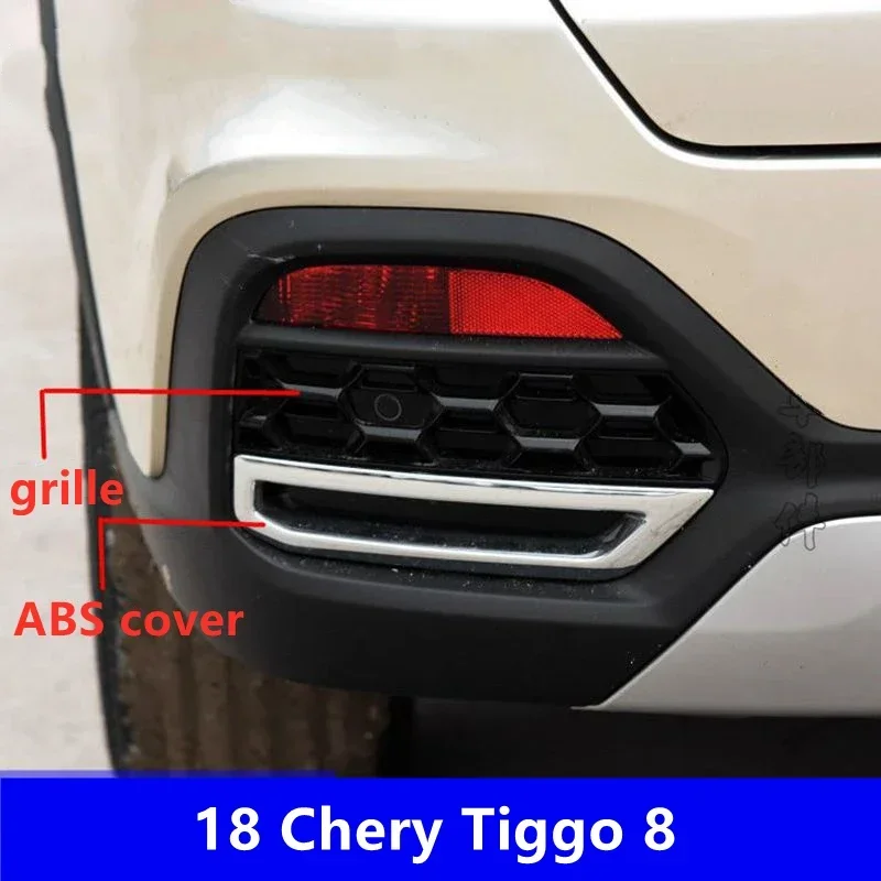 Противотуманная решетка для заднего бампера 2018 Chery Tiggo 8, декоративная рама для противотуманных фар/задняя противотуманная фара ABS, декоративная крышка
Противотуманная решетка для заднего бампера 2018 Chery Tiggo 8, декоративная рама для противотуманных фар/задняя противотуманная фара ABS, декоративная крышка