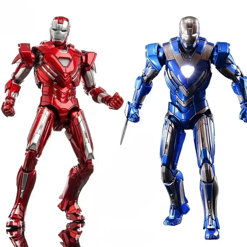 

1/12 Alloy Iron Man Marvel The Avengers Figure Cs Mk33 Mk30 Centurion Movable Luminous Soldier Model Collect Ornaments Toy Gift