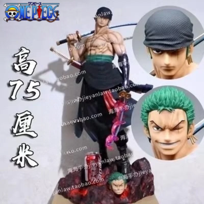 Roronoa Zoro 75cm One Piece Anime Figure Gk Platform Society First Limited Edition Hand Oversized Model Statue Figurine Kid Toys
Roronoa Zoro 75cm One Piece Anime Figure Gk Platform Society First Limited Edition Hand Oversized Model Statue Figurine Kid Toys