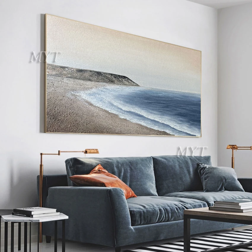 Abstract painting Blue Wave new Arrival wall Art Home Decor hand painted modern oil painting frameless on canvas
Abstract painting Blue Wave new Arrival wall Art Home Decor hand painted modern oil painting frameless on canvas