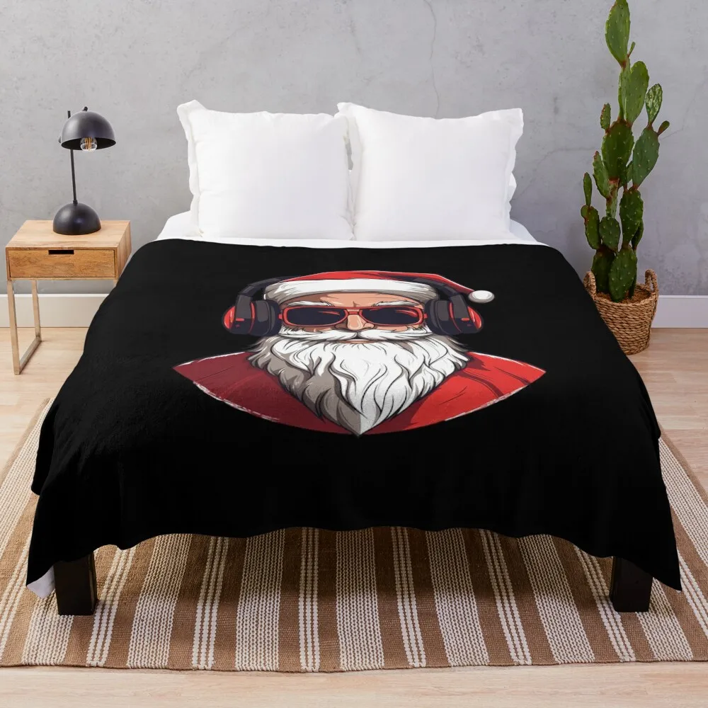 Santa wearing sunglasses and headphones Throw Blanket For Sofa Quilt Blanket valentine gift ideas
Santa wearing sunglasses and headphones Throw Blanket For Sofa Quilt Blanket valentine gift ideas