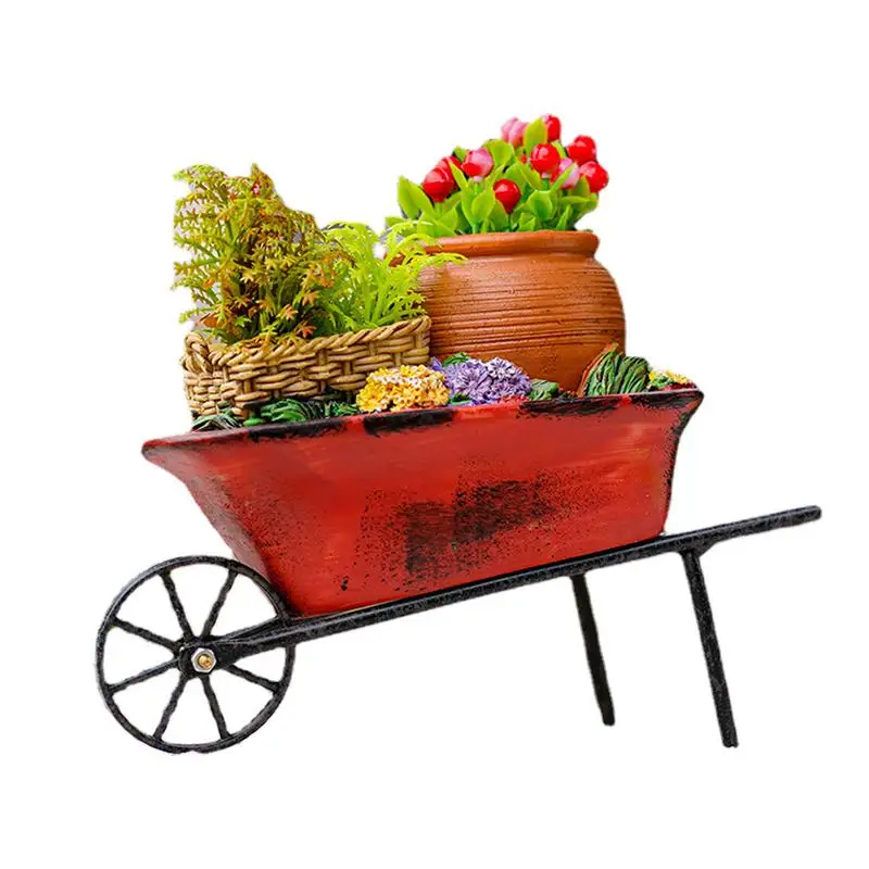 Garden Planter Pot Cart Mini Resin Succulent Pot Creative DIY Wheelbarrow Resin Plants Pot Mini Desktop Ornament Succulent Herb
Garden Planter Pot Cart Mini Resin Succulent Pot Creative DIY Wheelbarrow Resin Plants Pot Mini Desktop Ornament Succulent Herb