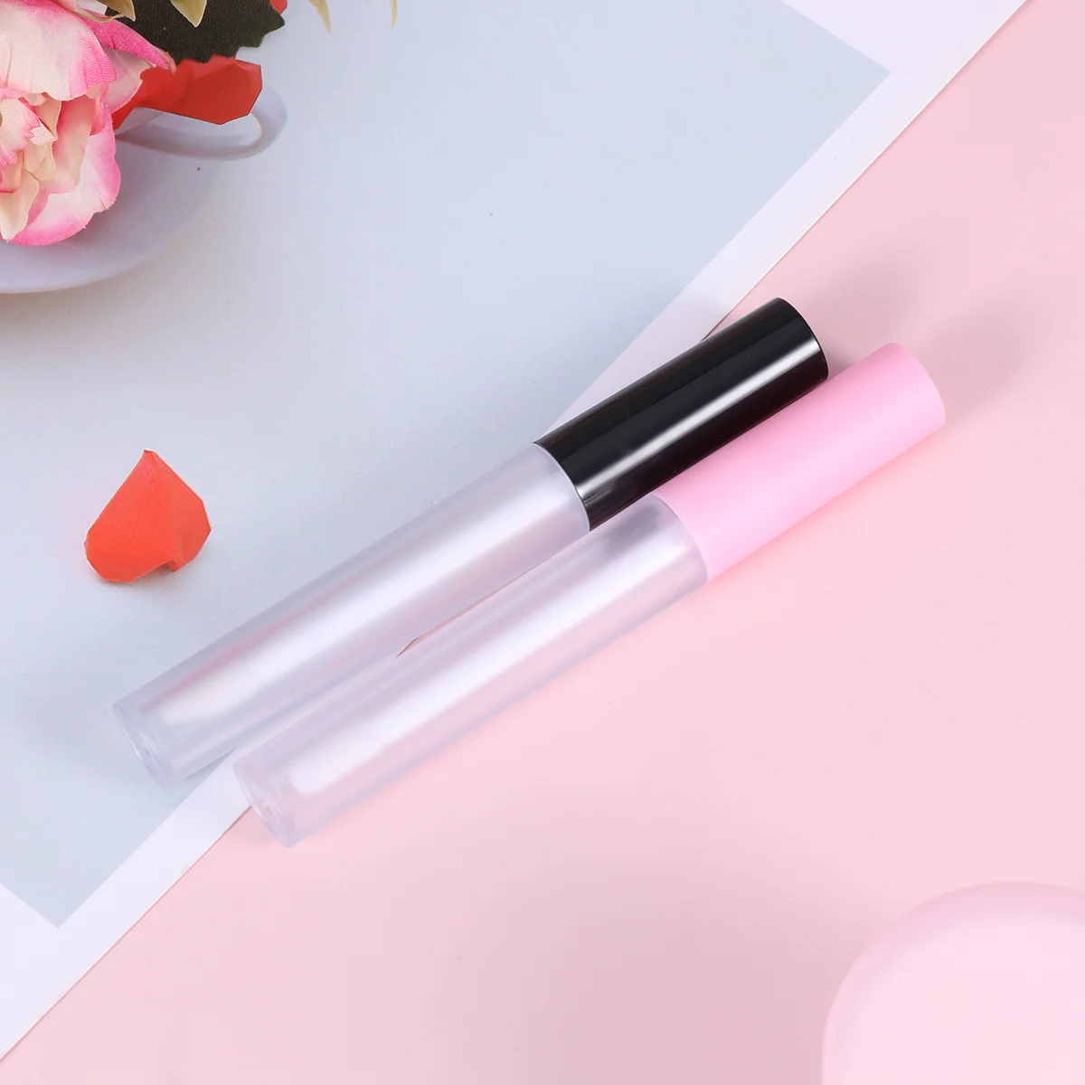 20 Pcs Fashion Lip Gloss Tube Subpackaging Bottle Empty Mini Lipsticks Pink Containers Brighten
20 Pcs Fashion Lip Gloss Tube Subpackaging Bottle Empty Mini Lipsticks Pink Containers Brighten