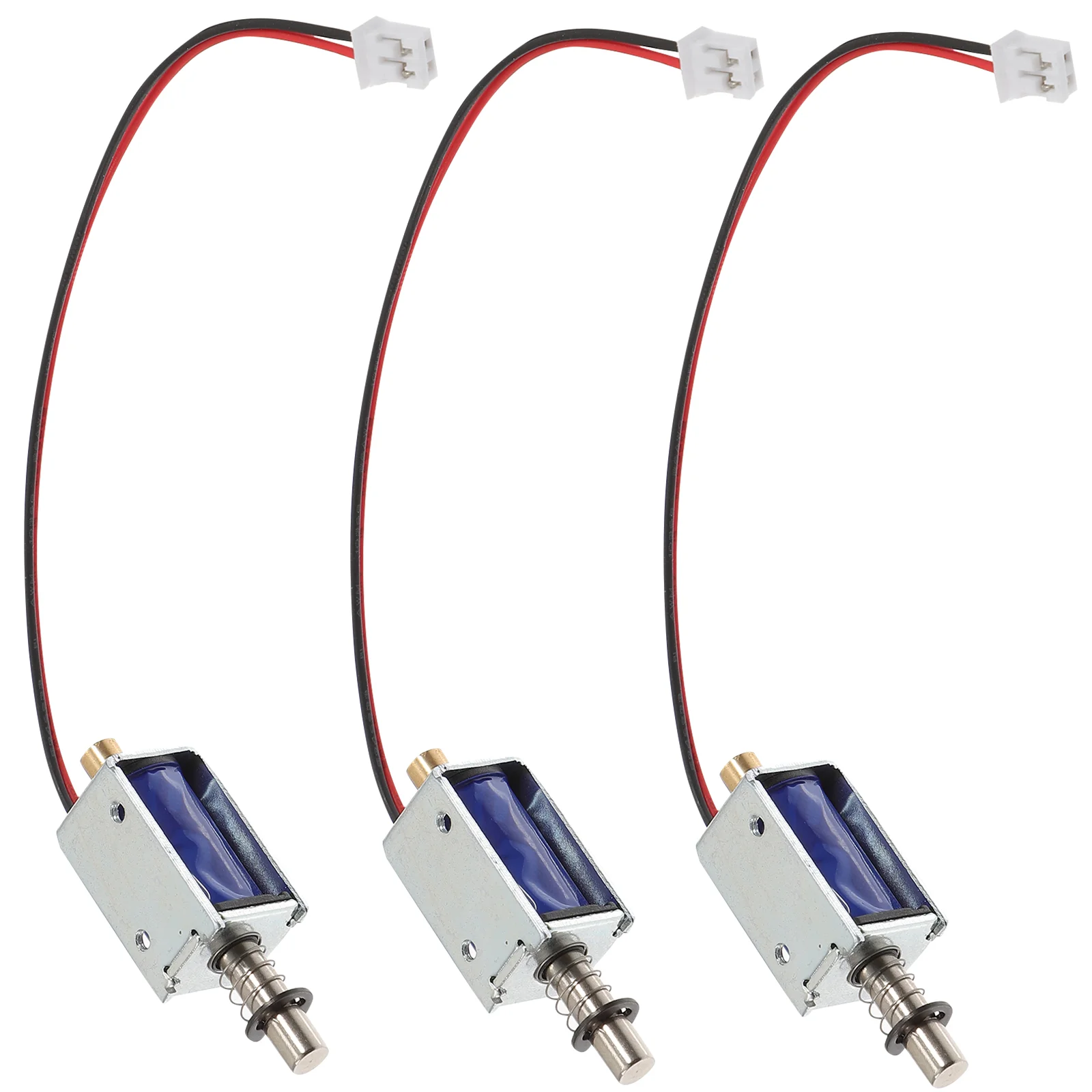 3 Pcs Push and Pull Push-pull Electromagnet Child Mini Frames Solenoid 12v Soft Magnetic Material
3 Pcs Push and Pull Push-pull Electromagnet Child Mini Frames Solenoid 12v Soft Magnetic Material