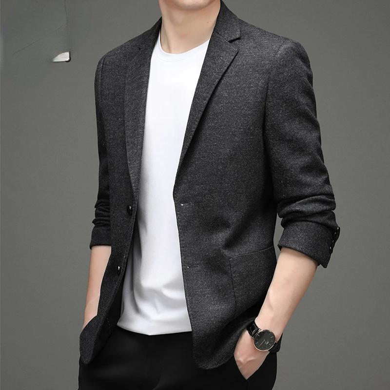 2022 New Fashion Handsome Trend Men Slim Fit Blazer Jacket Male Smart Casual Suit Solid Color Overcoat Tops Clothing H179
2022 New Fashion Handsome Trend Men Slim Fit Blazer Jacket Male Smart Casual Suit Solid Color Overcoat Tops Clothing H179