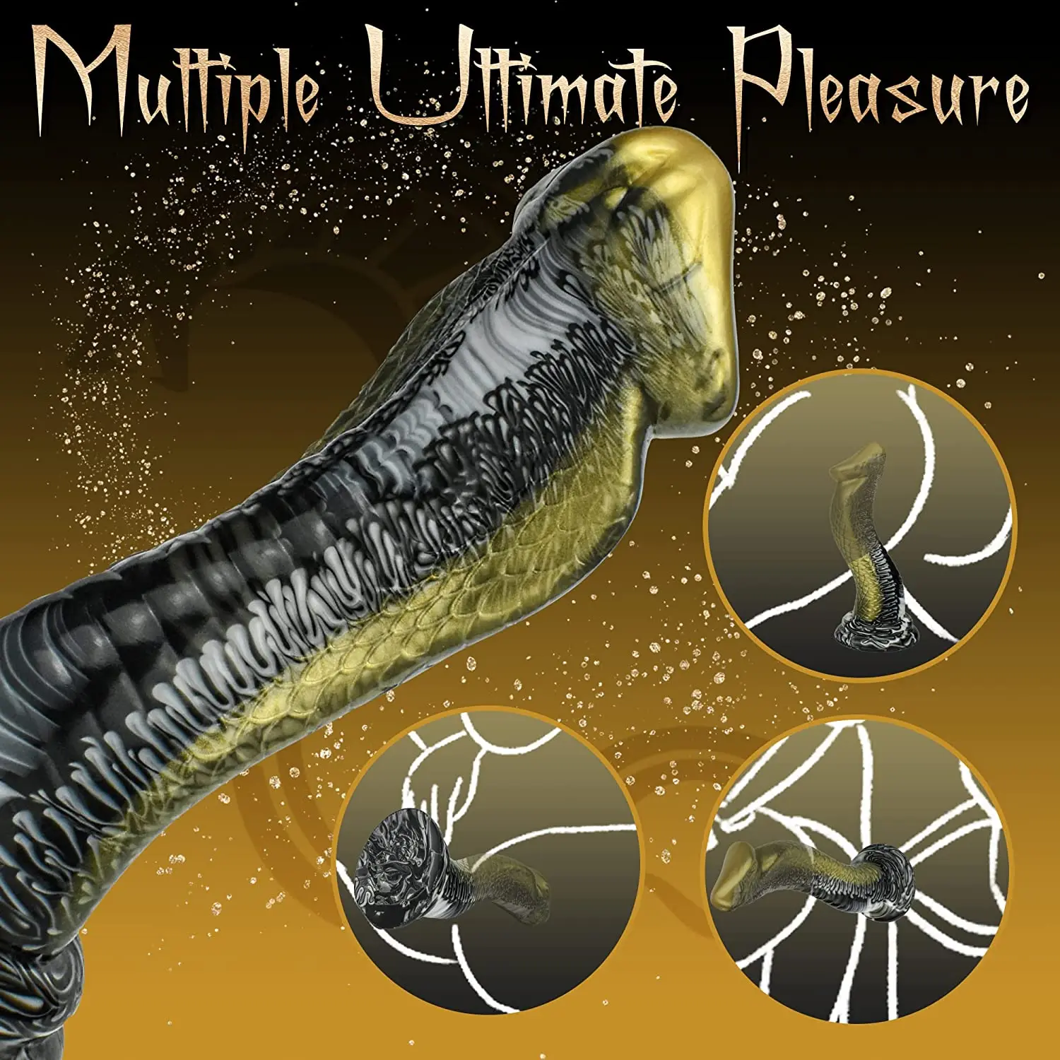Snake Large Monster Dildo With Strong Suction Cup Silicone Animal Pennis Plug G-spot Prostate Stimulatie Sex Toy For Men Woman Snake Large Monster Dildo With Strong Suction Cup Silicone Animal Pennis Plug G-spot Prostate Stimulatie Sex Toy For Men Woman