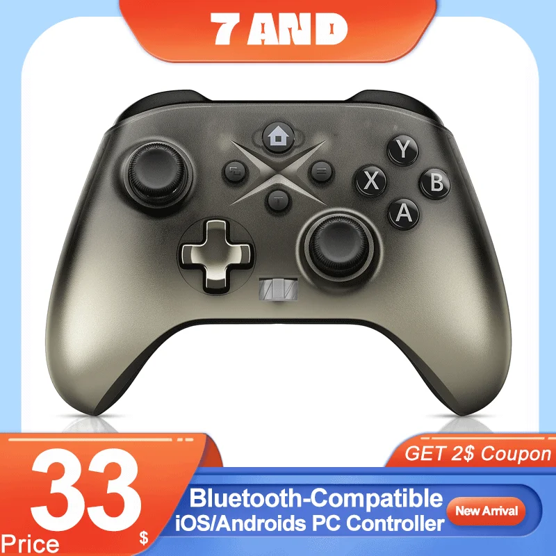 

Bluetooth-Compatible Wireless FOR XBOX ONE Joystick iOS Androids PC Gamepad Video Game Controle Joypad Add Vibration Motor