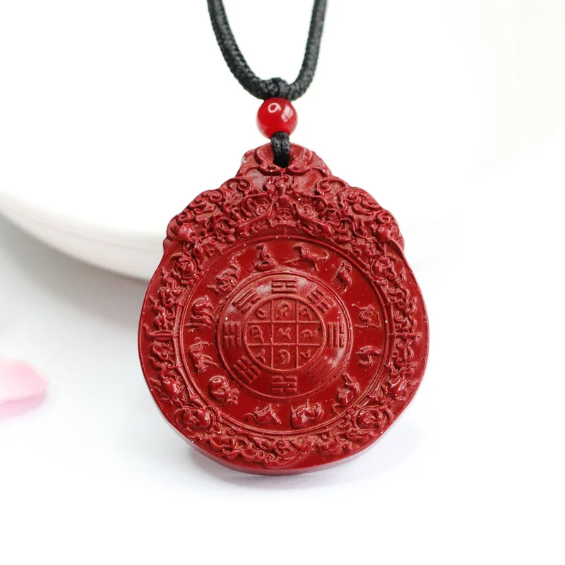 Natural Authentic Cinnabar Pendant Purple Gold Sand Nine Gossip Pendant Jewelry Men's And Women's Fine Jewelry
Natural Authentic Cinnabar Pendant Purple Gold Sand Nine Gossip Pendant Jewelry Men's And Women's Fine Jewelry