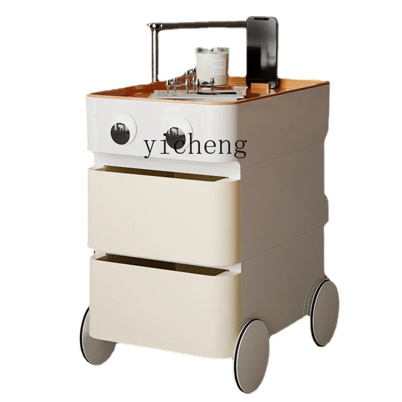 ZK Bedside Table Internet Celebrity Living Room Home Bedside Cabinet Modern Simple Portable Trolley Storage Cabinet
ZK Bedside Table Internet Celebrity Living Room Home Bedside Cabinet Modern Simple Portable Trolley Storage Cabinet