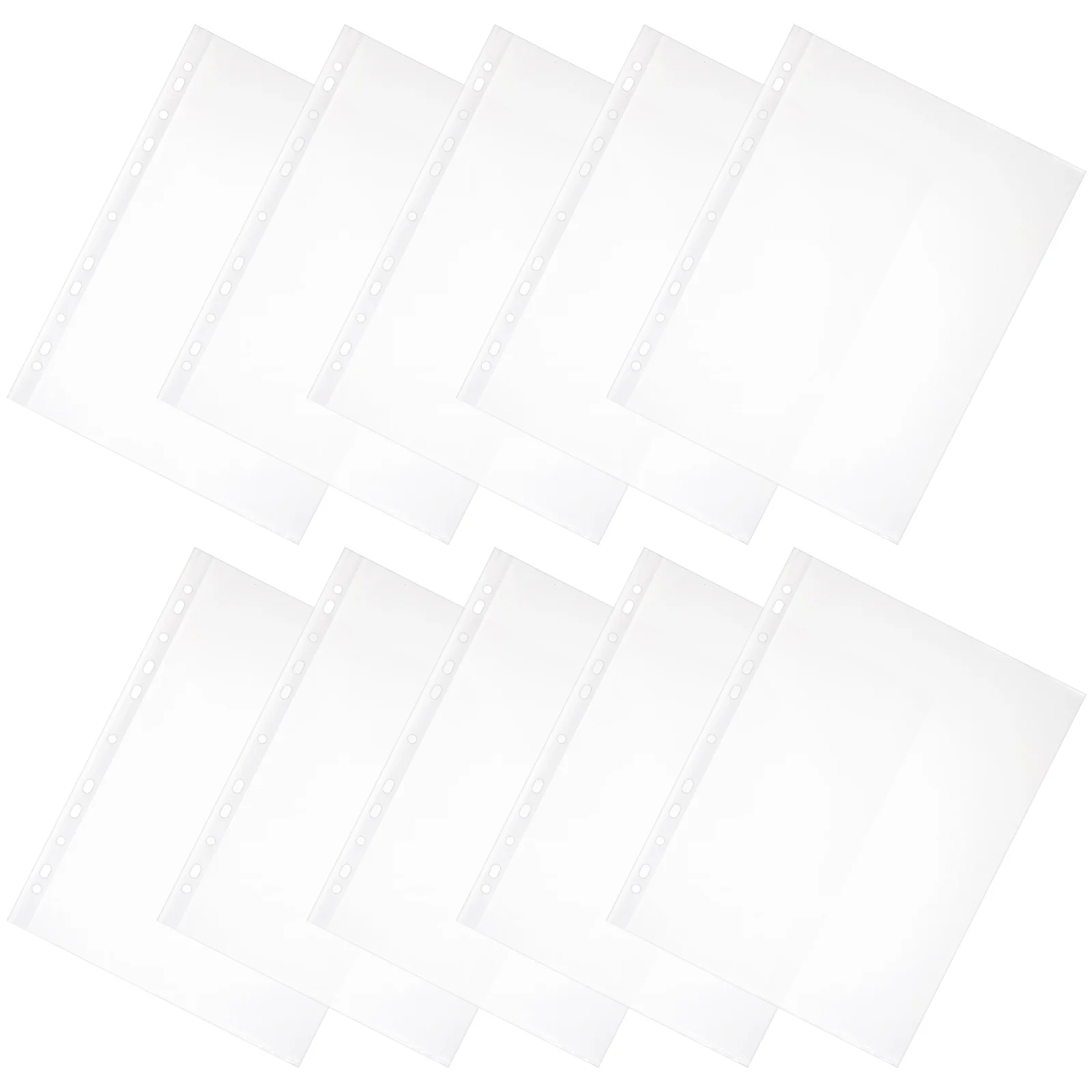 100 Pcs A4 File Bag Waterproof Folders Clear Paper Sleeves Protector Binder Transparent Sheet Protectors Page Pp
100 Pcs A4 File Bag Waterproof Folders Clear Paper Sleeves Protector Binder Transparent Sheet Protectors Page Pp