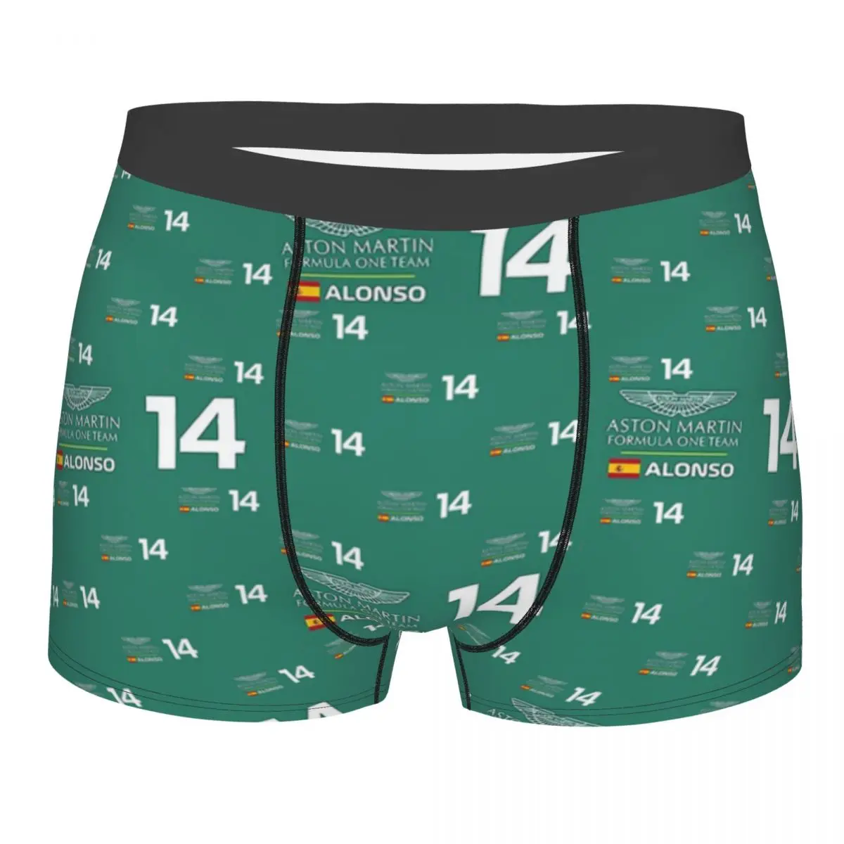 

Fernando Alonso 14 Man's Boxer Briefs Accessories Outfits Highly Breathable Underpants Top Quality Print Shorts Birthday Gifts