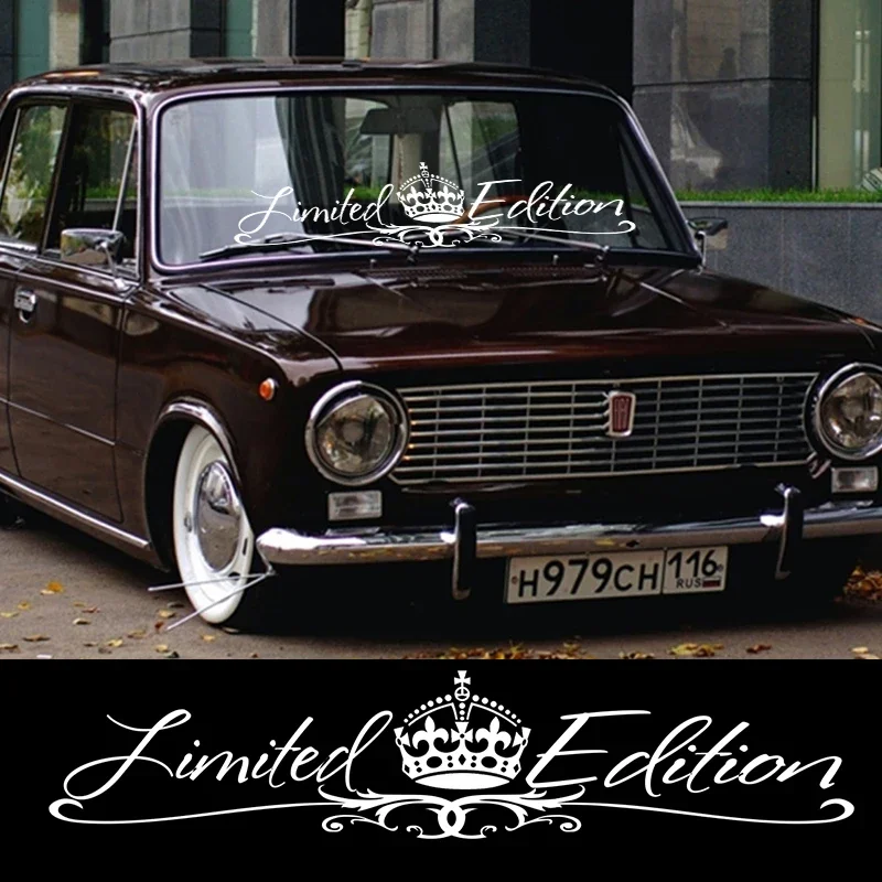 Die-cut Vinyl Decal Limited Edition Car Sticker Waterproof Auto Decors on Car Body Bumper Rear Window Universal Styling
Die-cut Vinyl Decal Limited Edition Car Sticker Waterproof Auto Decors on Car Body Bumper Rear Window Universal Styling