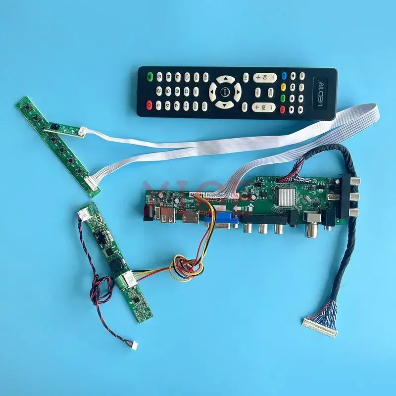Плата контроллера ЖК-дисплея подходит для Φ Kit DIY 1280*1024 Экран AV + USB + DHMI + VGA 30-контактный Цифровой Сигнал LVDS DVB 19"
Плата контроллера ЖК-дисплея подходит для Φ Kit DIY 1280*1024 Экран AV + USB + DHMI + VGA 30-контактный Цифровой Сигнал LVDS DVB 19"