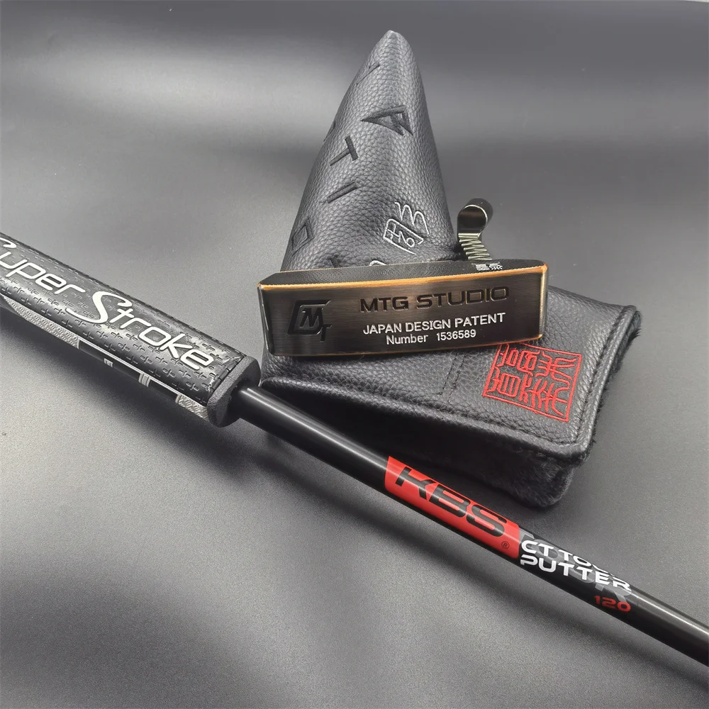 ITOBORI MTG STUDIO Golf putter black/silver step ordistort golf neck genuine Stainless golf clubs and head cover
ITOBORI MTG STUDIO Golf putter black/silver step ordistort golf neck genuine Stainless golf clubs and head cover