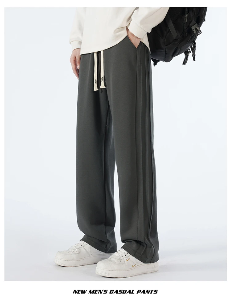 190cm Auntumn Men's Tall Pants Cotton Straight Fit Trousers Teeneeger Male Drawistring Extra Long Length 110 115 Cm Lengthened 190cm Auntumn Men's Tall Pants Cotton Straight Fit Trousers Teeneeger Male Drawistring Extra Long Length 110 115 Cm Lengthened
