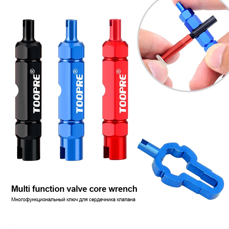 1Pc Bike Schrader Valve Wrench Presta Valve Core Disassembly Multifunction Tool Bicycle Valve Core Removal Adapter Accessories
1Pc Bike Schrader Valve Wrench Presta Valve Core Disassembly Multifunction Tool Bicycle Valve Core Removal Adapter Accessories
