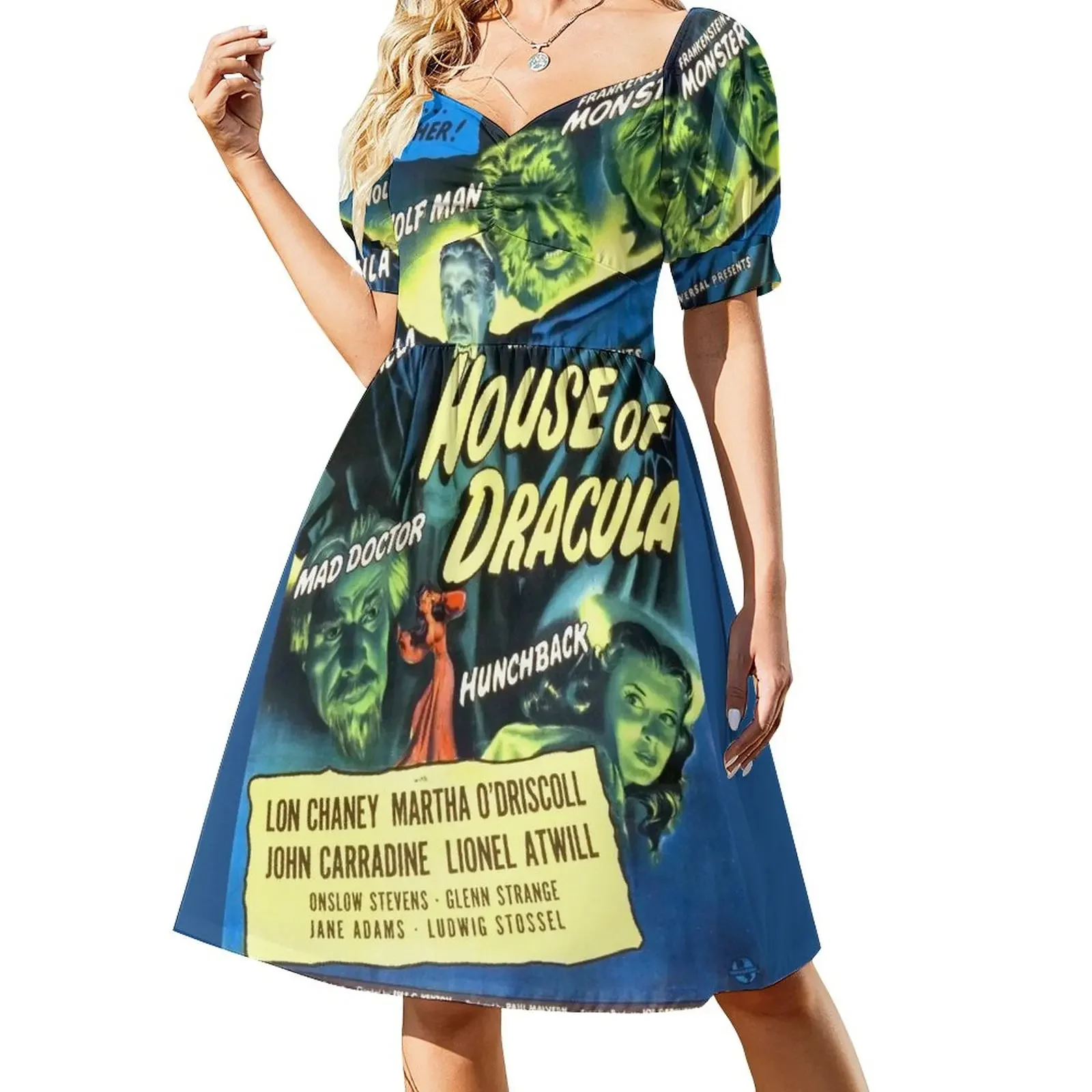 House of Dracula - vintage horror film poster Sleeveless Dress Women's summer long dress women formal occasion dresses
House of Dracula - vintage horror film poster Sleeveless Dress Women's summer long dress women formal occasion dresses