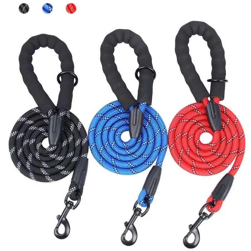 150cm Strong Dog Leash Pet Leashes Reflective Leash for Big Small Medium Large Dog Leash Drag Pull Tow Golden Retriever Outdoor
150cm Strong Dog Leash Pet Leashes Reflective Leash for Big Small Medium Large Dog Leash Drag Pull Tow Golden Retriever Outdoor