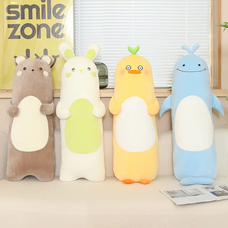 90cm Striped Animal Pillow Cute Soft Long Rabbit Duck Bear Stuffed Toys Nap Pillow Home Comfort Cushion Decor Gift Plush Doll
90cm Striped Animal Pillow Cute Soft Long Rabbit Duck Bear Stuffed Toys Nap Pillow Home Comfort Cushion Decor Gift Plush Doll