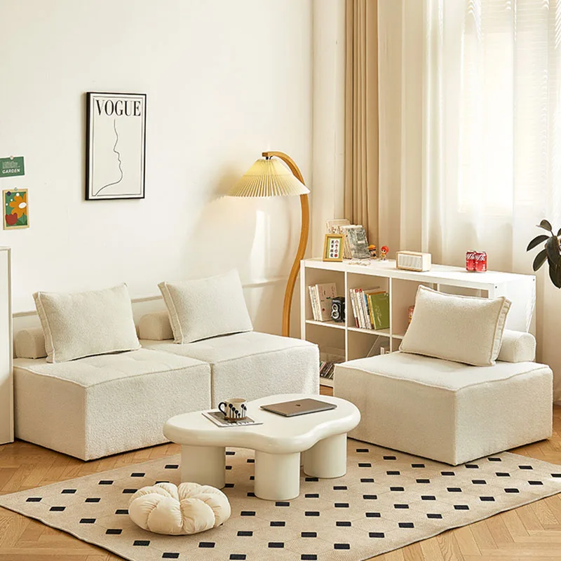 

Luxury Nordic Living Room Sofas Modern Lazy Single Cushion Bedroom Sofas Lounge Small Cute Wohnzimmer Sofas Home Furniture