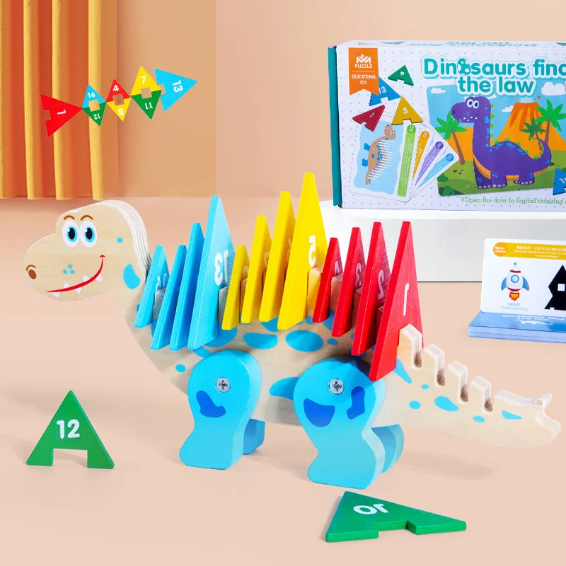 Dinosaur 3D Simulation Animals Puzzle Toys DIY Cartoon Model Wooden Educational Intelligent Interactive Toy For Children Gifts
Dinosaur 3D Simulation Animals Puzzle Toys DIY Cartoon Model Wooden Educational Intelligent Interactive Toy For Children Gifts