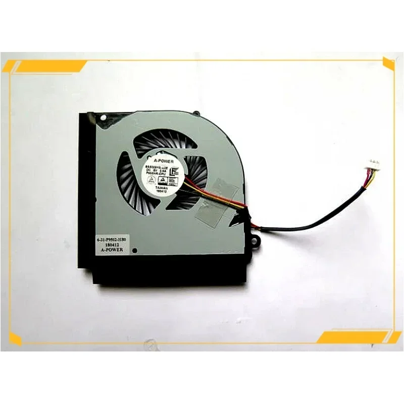 

New For Clevo P950 P950HP P950HR CPU FAN BS5005HS-U3E 6-31-P9502-102 3wires