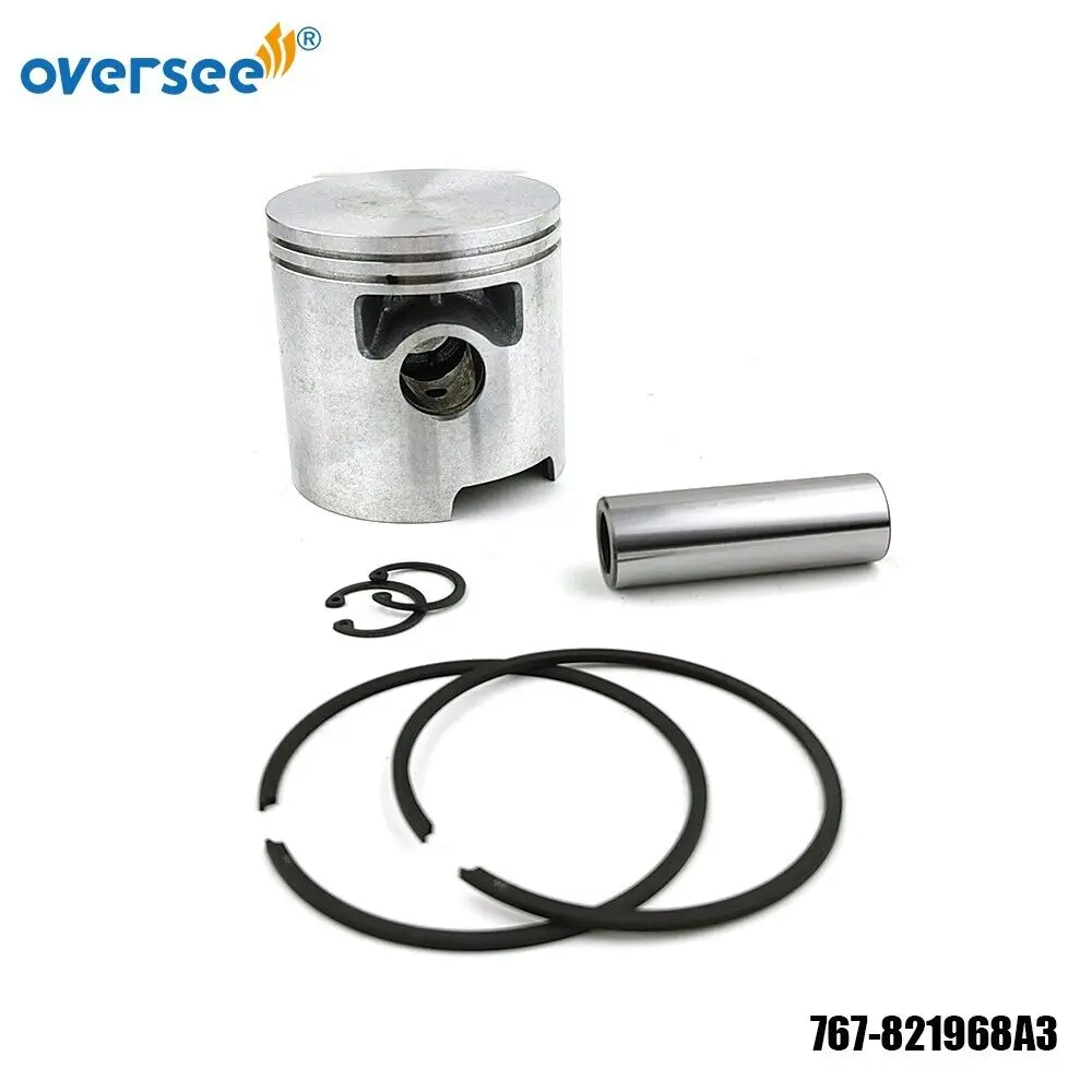 Oversee 767-821968A3 Piston Kit & Ring STD For Mercury/Mariner 15-25HP Outboard 100-04K
Oversee 767-821968A3 Piston Kit & Ring STD For Mercury/Mariner 15-25HP Outboard 100-04K
