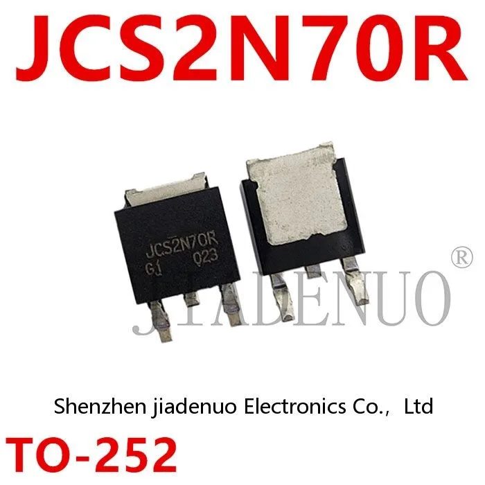 

(5-10pcs)100% New JCS2N70R patch TO-252 700V 2A MOS tube chipset