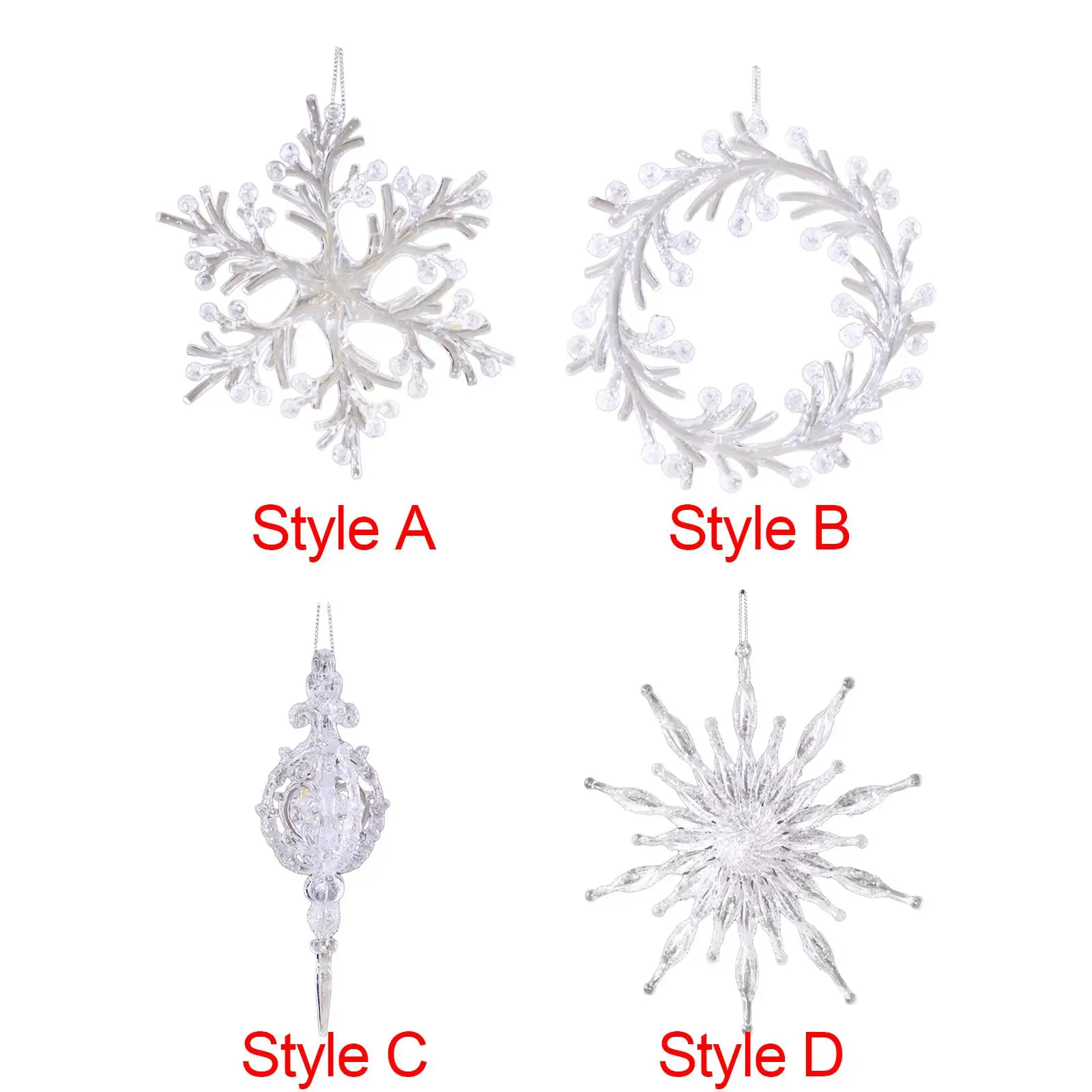 White Snowflake Ornaments Three dimensional Snowflake Pendant for Shop Garden Outdoor Celebration Decor Centerpiece Arrangement
White Snowflake Ornaments Three dimensional Snowflake Pendant for Shop Garden Outdoor Celebration Decor Centerpiece Arrangement