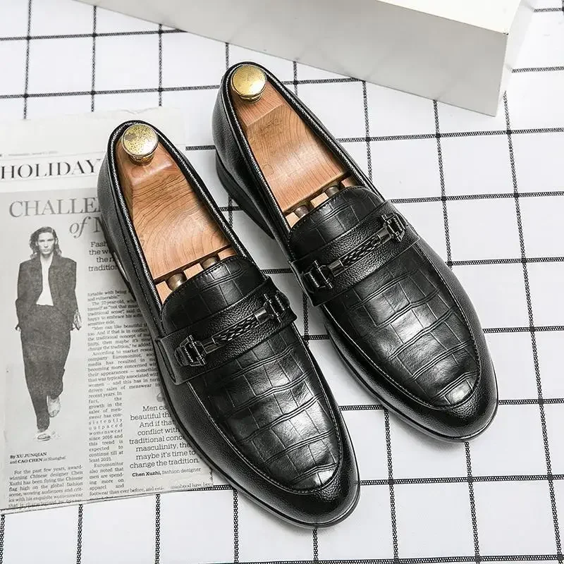 

Wedding Shoes Men's Retro Lace up Oxford Wedding Prom Homecoming Social Dress Luxury