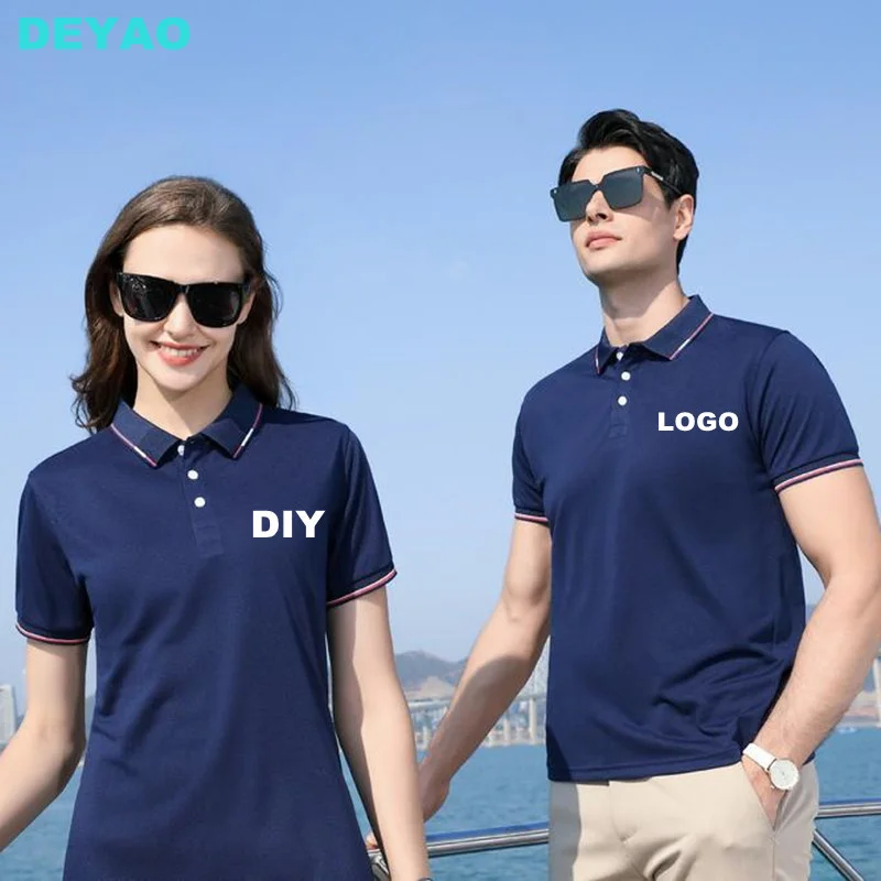 Custom logo polo shirt men and women short sleeve suit casual cotton personal business studio clothes couple family clothes
Custom logo polo shirt men and women short sleeve suit casual cotton personal business studio clothes couple family clothes