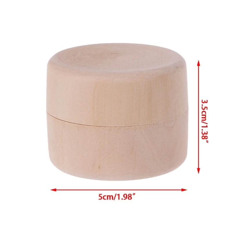 Y1UD Small Round Wooden Storage Box Wedding Ring Bracelet Jewelry Trinket Box for Wedding Party Ritual Ceremony Ring
Y1UD Small Round Wooden Storage Box Wedding Ring Bracelet Jewelry Trinket Box for Wedding Party Ritual Ceremony Ring