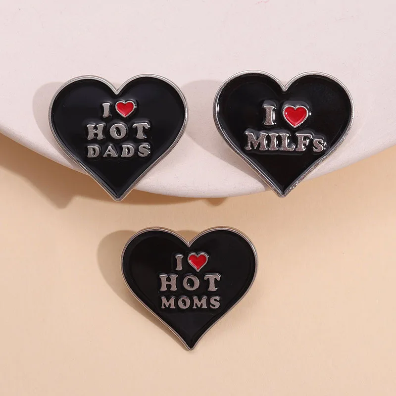 New Geometric Love Brooch Enamel English Ihot Moms Badge Metal Punk Denim Backpack Clothes Lapel Pin Gift Souvenir Wholesale
New Geometric Love Brooch Enamel English Ihot Moms Badge Metal Punk Denim Backpack Clothes Lapel Pin Gift Souvenir Wholesale