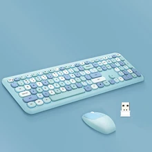 Multi-Color Wireless Keyboards,No Mechanical Keyboard,2.4G Wireless Keypads Design Compatible with PC Computer Laptop Keyboards
Multi-Color Wireless Keyboards,No Mechanical Keyboard,2.4G Wireless Keypads Design Compatible with PC Computer Laptop Keyboards