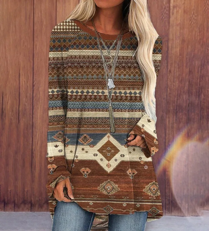 Fashion New Long Sleeve T-Shirt Women'S Long Sleeve Printed Top Autumn And Winter Casual 2023 Large Size Round Neck Long Sleeve
Fashion New Long Sleeve T-Shirt Women'S Long Sleeve Printed Top Autumn And Winter Casual 2023 Large Size Round Neck Long Sleeve