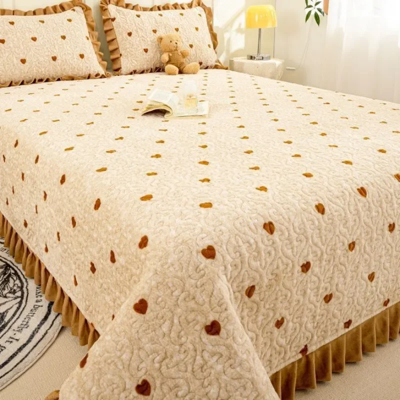 Зимнее утолщенное быстрое покрывало для кровати, комплект из трех предметов, нескользящая хлопковая простыня с зажимом, постельное белье, односекционное постельное белье, матрас, постельное белье
Зимнее утолщенное быстрое покрывало для кровати, комплект из трех предметов, нескользящая хлопковая простыня с зажимом, постельное белье, односекционное постельное белье, матрас, постельное белье