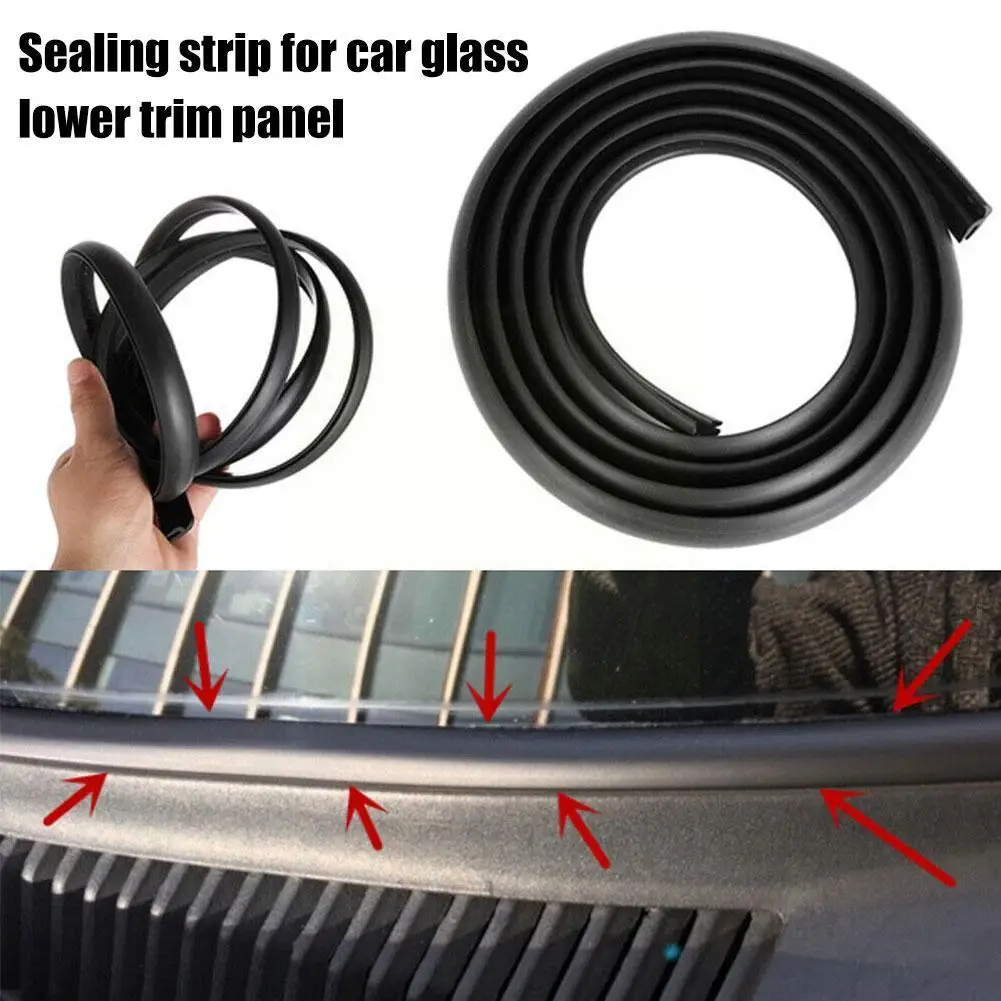 1.8m Sealing Strip For Car Glass Lower Trim Panel Front Windshield Lower Decorative Panel Adhesive Strip Dustproof Car Dash F3Z4
1.8m Sealing Strip For Car Glass Lower Trim Panel Front Windshield Lower Decorative Panel Adhesive Strip Dustproof Car Dash F3Z4