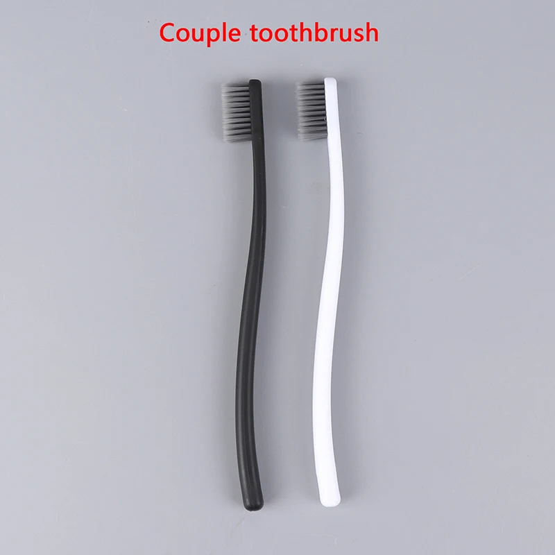 

Toothbrushes Set Ultra Fine Bamboo Charcoal Adult Reusable Soft Bristles Anti-skid Couple Toothbrush Men Women High Density