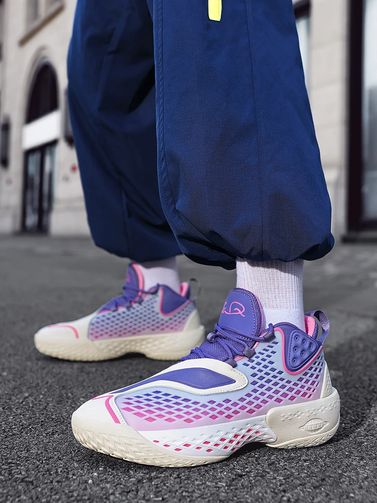 Alta qualidade sapatos de basquete homem confortável treinamento tênis de basquete ao ar livre antiderrapante baske tênis homem zapatillas de cesta Alta qualidade sapatos de basquete homem confortável treinamento tênis de basquete ao ar livre antiderrapante baske tênis homem zapatillas de cesta