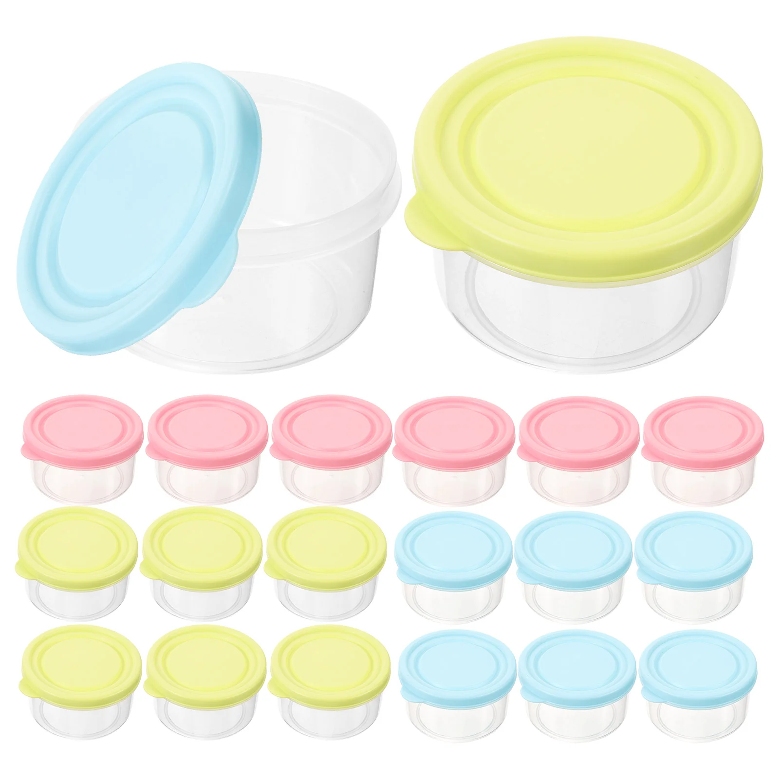 Convenient Mini Plastic Bowl Storage Food Case Round Mini Crisper Freezer Microwave Oven Available
Convenient Mini Plastic Bowl Storage Food Case Round Mini Crisper Freezer Microwave Oven Available