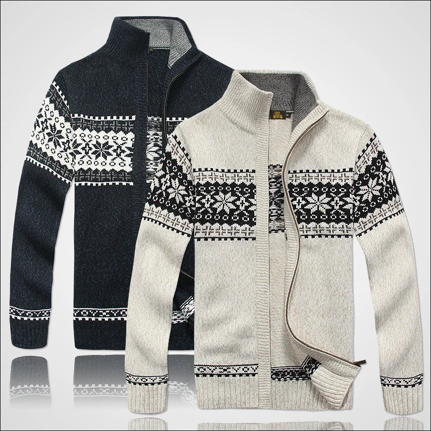Warm Thick Knitted Cardigan Men Winter Sweaters Coats & Jackets Man Wool Cotton Flower Sweater Men 
Warm Thick Knitted Cardigan Men Winter Sweaters Coats & Jackets Man Wool Cotton Flower Sweater Men